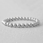 7 mm 14kt Gold Filled Beaded Bracelet – Delicate Women Layering Bracelet - Tarnish Free Jewelry