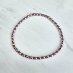 Boho Gold Filled Bracelet, Colorful Beads (Stretch, Non Tarnish)