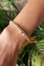 Silver Bracelet, Stacking Bracelet,  Boho Wrap Bracelet,