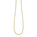 Dainty 2mm Gold Filled Beaded Necklace - Bohemian Layering Chain for Women - Bridesmaid Gift - Tarnish Free
