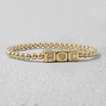Custom Word Bracelet, Initial Bracelet, Small Wrist Bracelet,