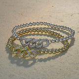 chain, chain Bracelet, link, link bracelet, Gold Filled, Gold Filled Bracelet, Sterling Silver Bracelet, gold filled beads