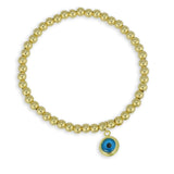 evil eye, evil eye Bracelet, Gold Filled, Gold Filled Bracelet, protection bracelet, gold filled beads, good luck charm