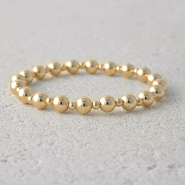 Gabriela Gold Beads Bracelet